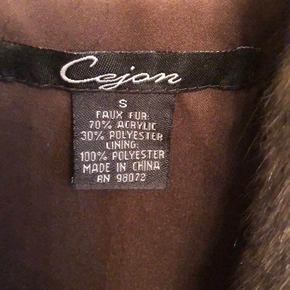 Cejon Faux fur vest - Picture 2 of 8